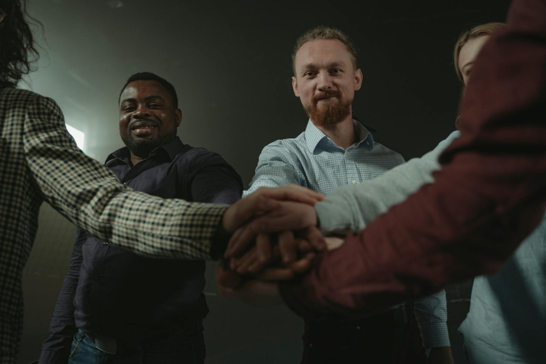 Community members collaborating